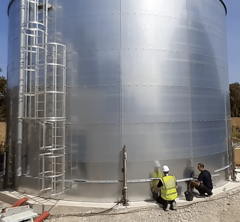 TTH - Projets etude - installation - maintenance - renovation de cuve de stockage en acier TTH - Projets etude - installation - maintenance - renovation de cuve de stockage en acier